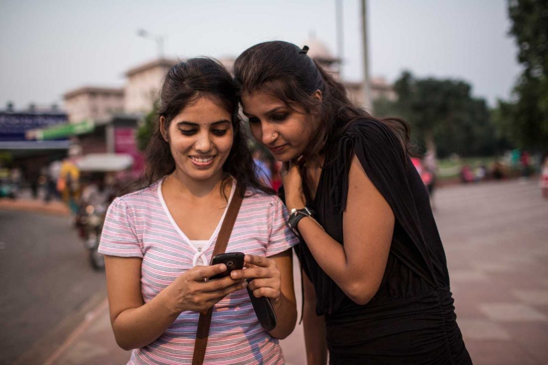 Lotus Circle funds were used to support SafetiPin, a mobile app which allows users to conduct “safety audits” in their cities and shine a virtual spotlight on unsafe areas for women. Photo/Conor Ashleigh