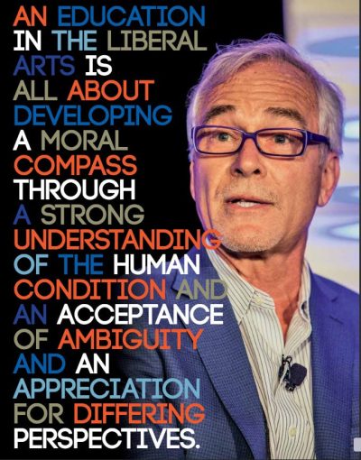 Asia Foundation trustee Tim Kochis as he apeared in A & S Marquette Magazine in 2018.