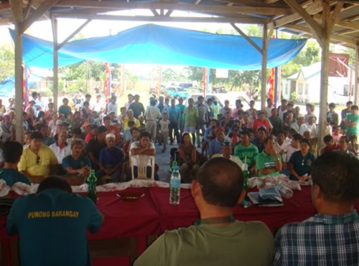 mindanao3 Community Peace Forum and MoU signing in February in Bulucaon, Pigcawayan, Cotabato.