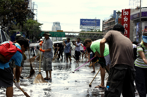 Bangkok after Protests Bangkok protests