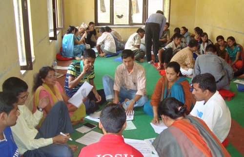 Nepalyouthparticipation1 Nepal's youth participate in town hall meetings
