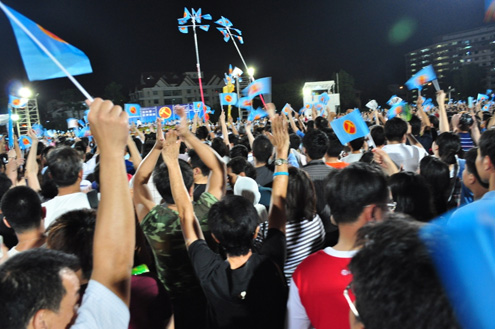 Singapore Singapore election rallly