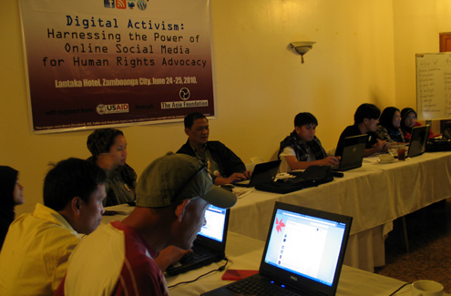 Digital Activism Training in Zamboanga