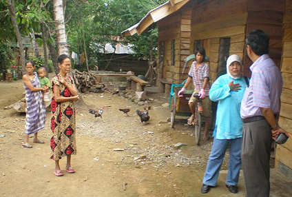 AsiaIndonesia Asia Pananrangi in her village of Bone