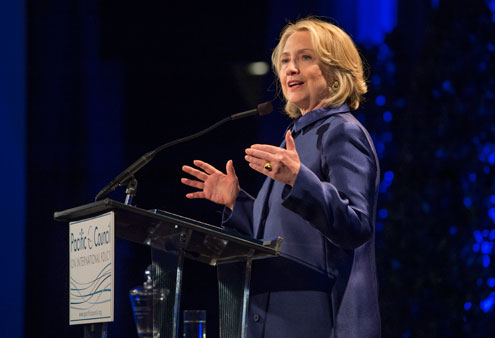 HillaryClinton Hillary Clinton Receives Inaugural Christopher Award