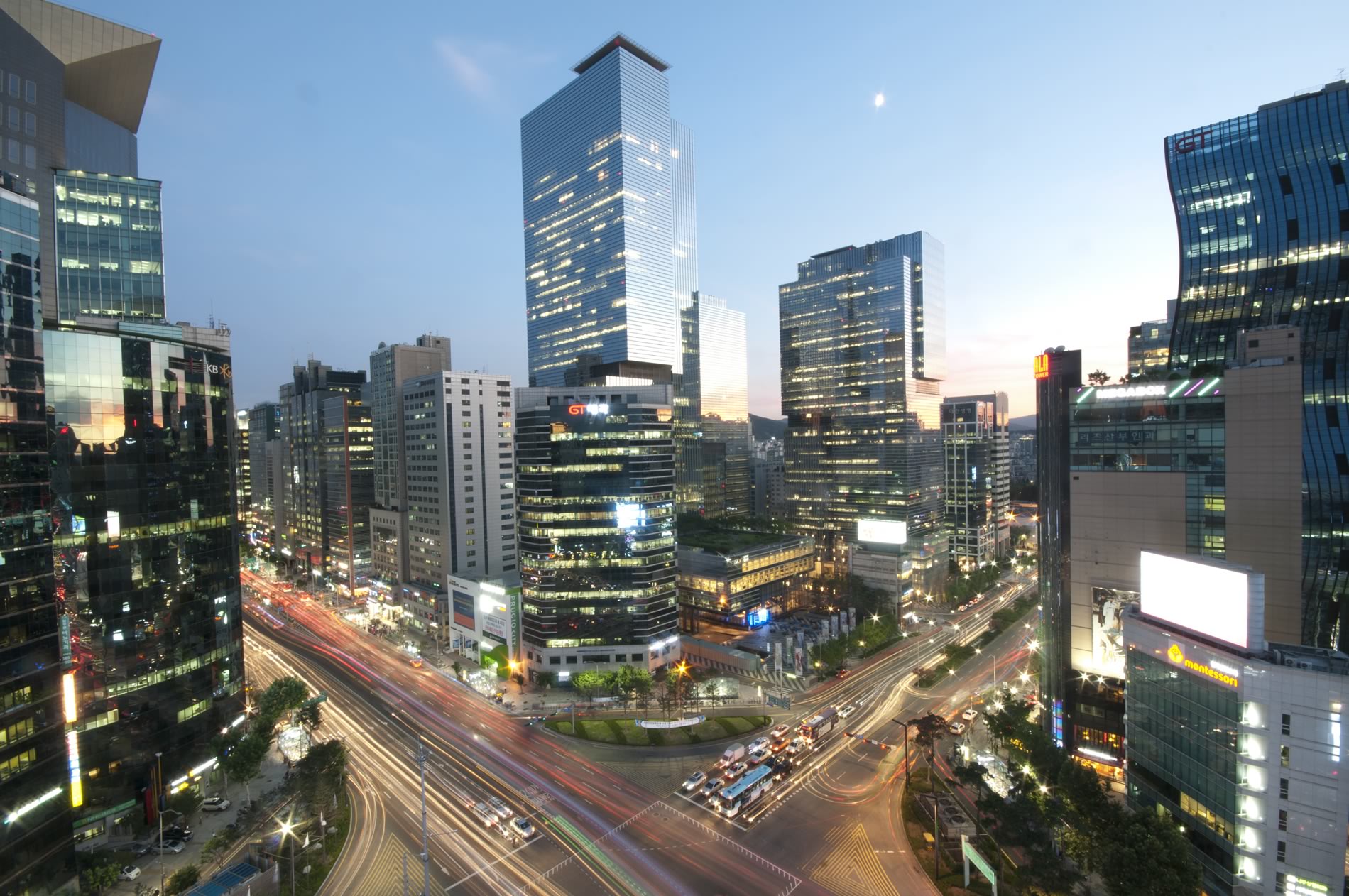 Ханян город в Корее
