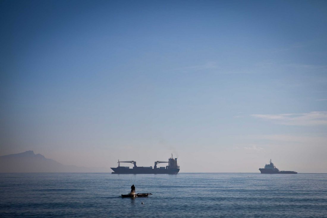 Oil Tanker in Timor