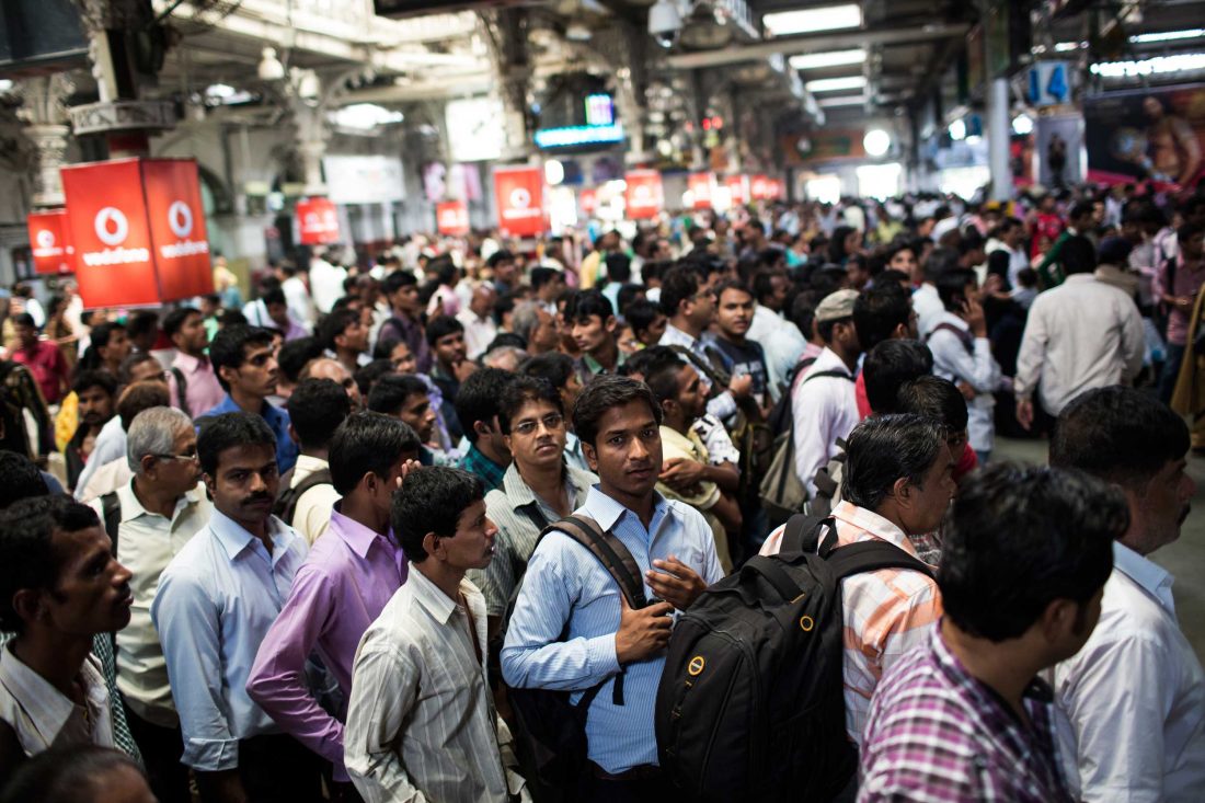 India train scene