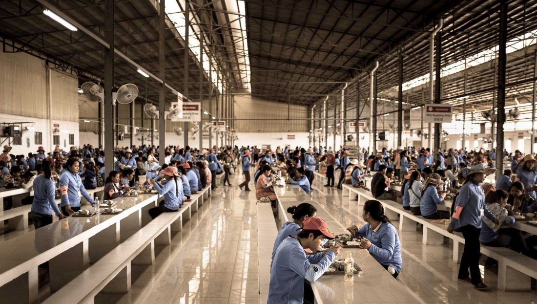 Cambodia garment workers