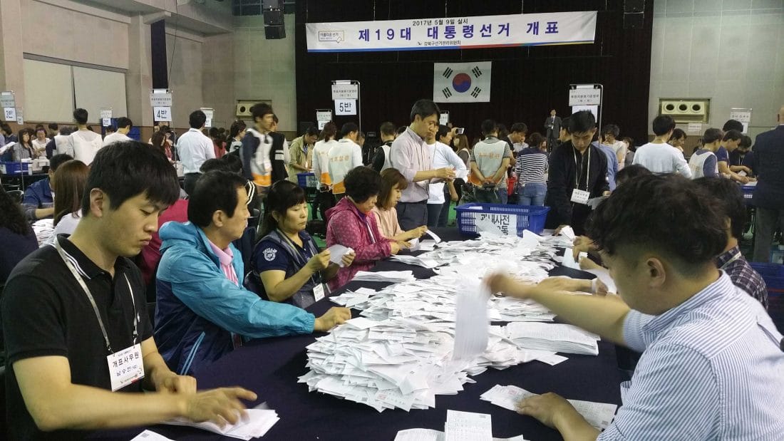 Photo Blog: Election Day in South Korea - The Asia Foundation