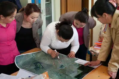 Mongolia community mapping