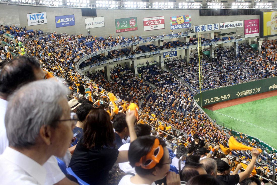 Yomiuri Giants baseball fans