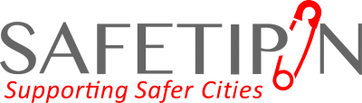 SafetiPin Logo with the tagline "Supporting Safer Cities"