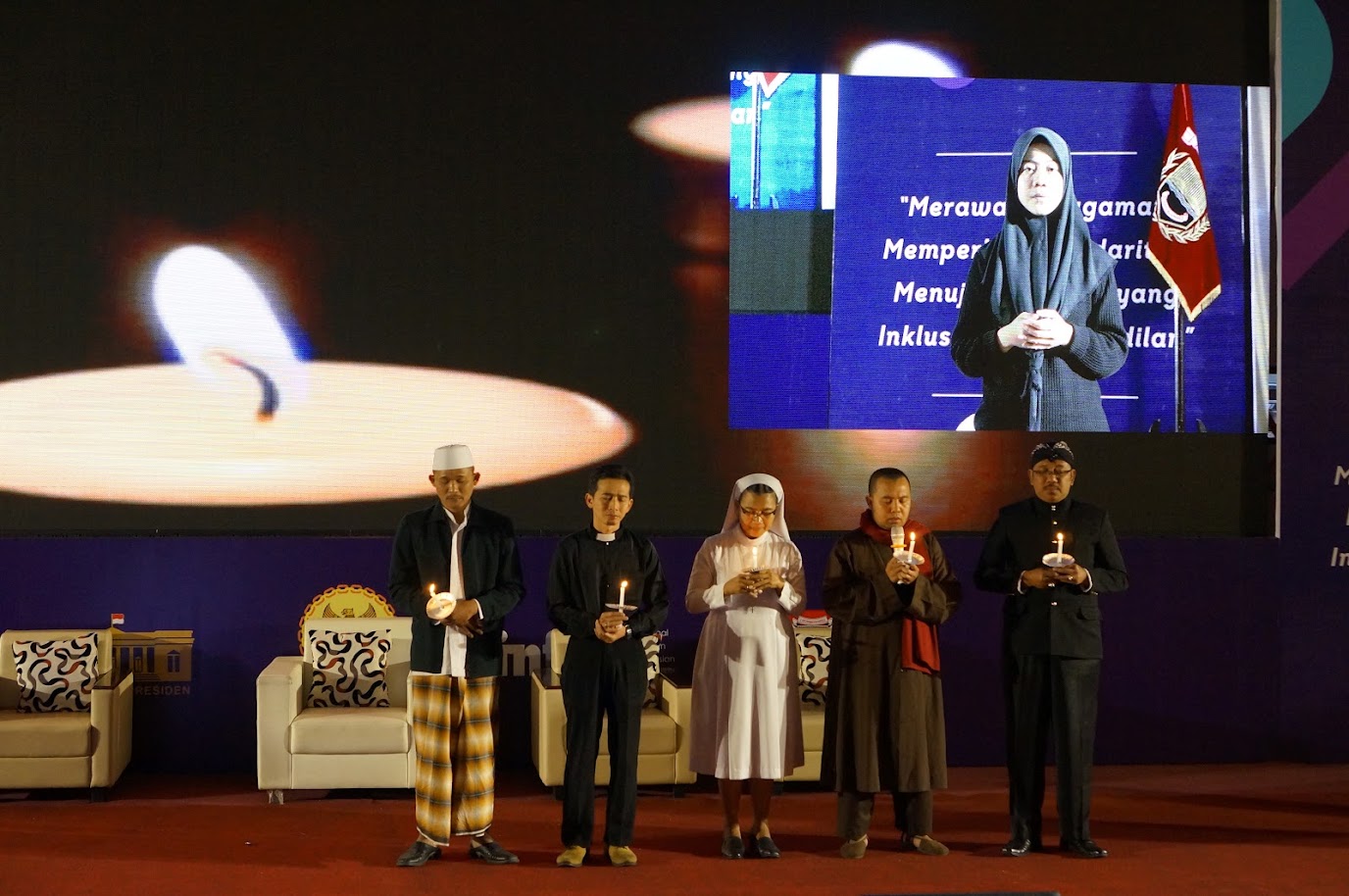 Faith leaders hold interfaith prayer on Human Rights Day