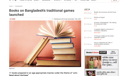 Screenshot of the Dhaka Tribune article featuring The Asia Foundation