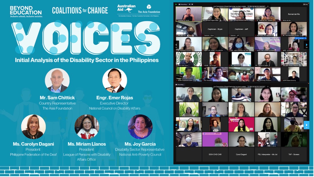 The Asia Foundation Publishes Report on the Disability Sector in the