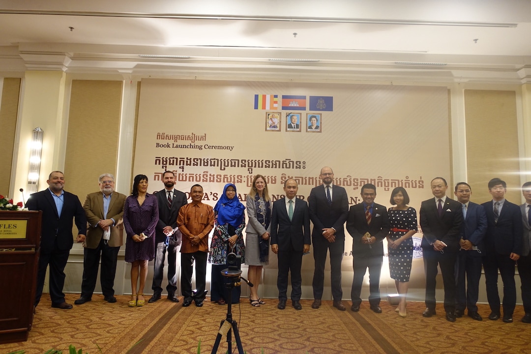 Participants of the Cambodia's Chairmanship of ASEAN: Challenging Perceptions, Concretizing Consolidations panel discussion 