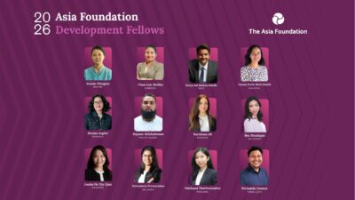2026 Asia Foundation Development Fellows