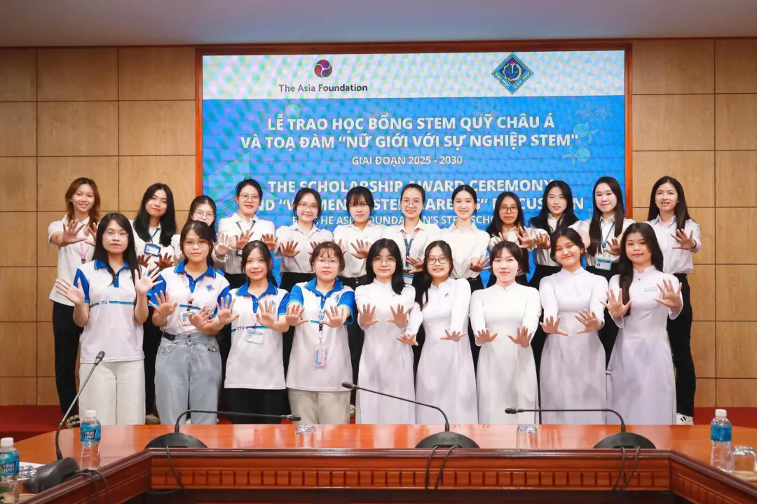 The Asia Foundation STEM Scholarship Award Ceremony - Vietnam
