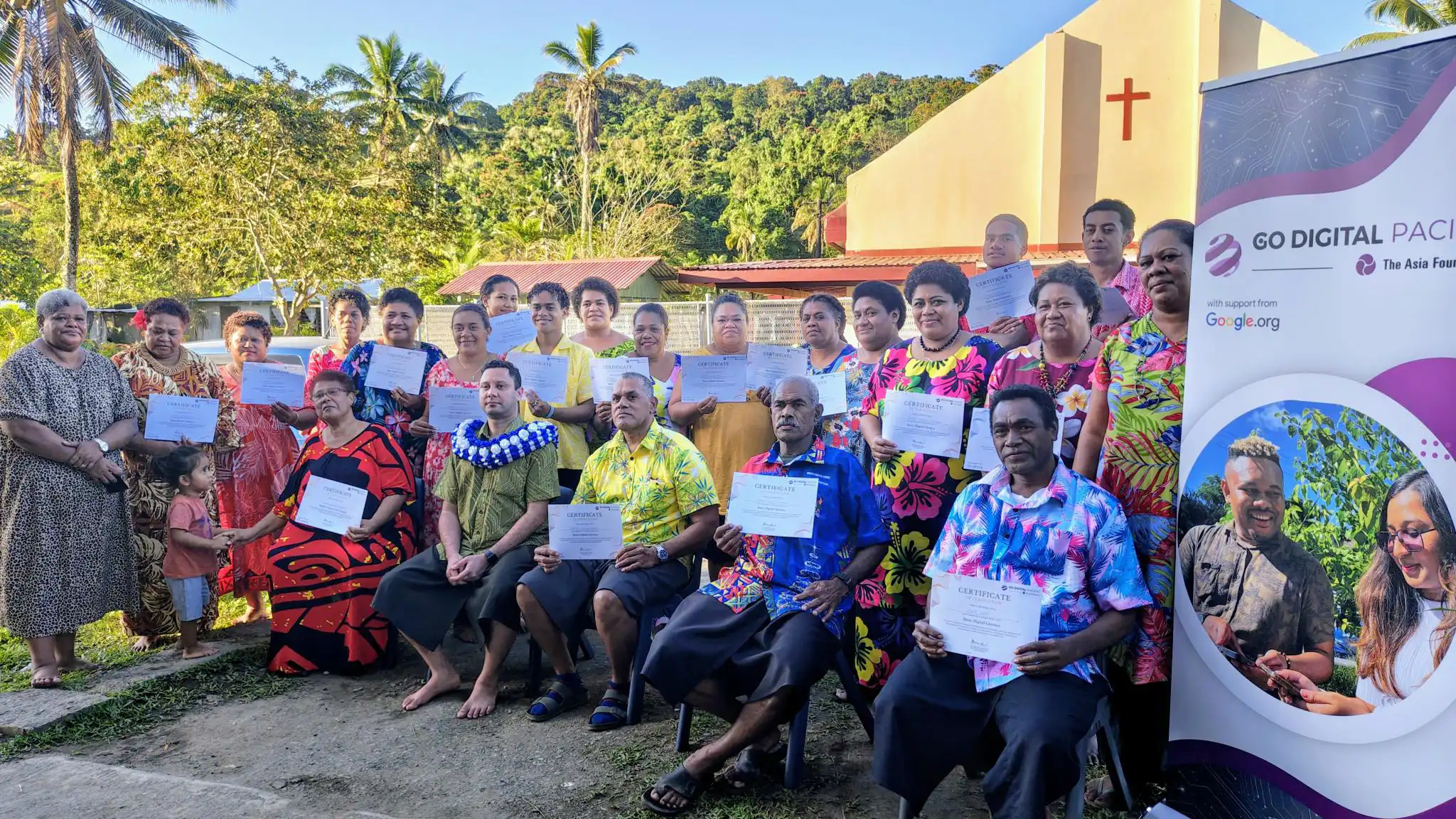 Participants from the Pacific Islands Received Digital and Financial Literacy Skills through the Go Digital Pacific Program