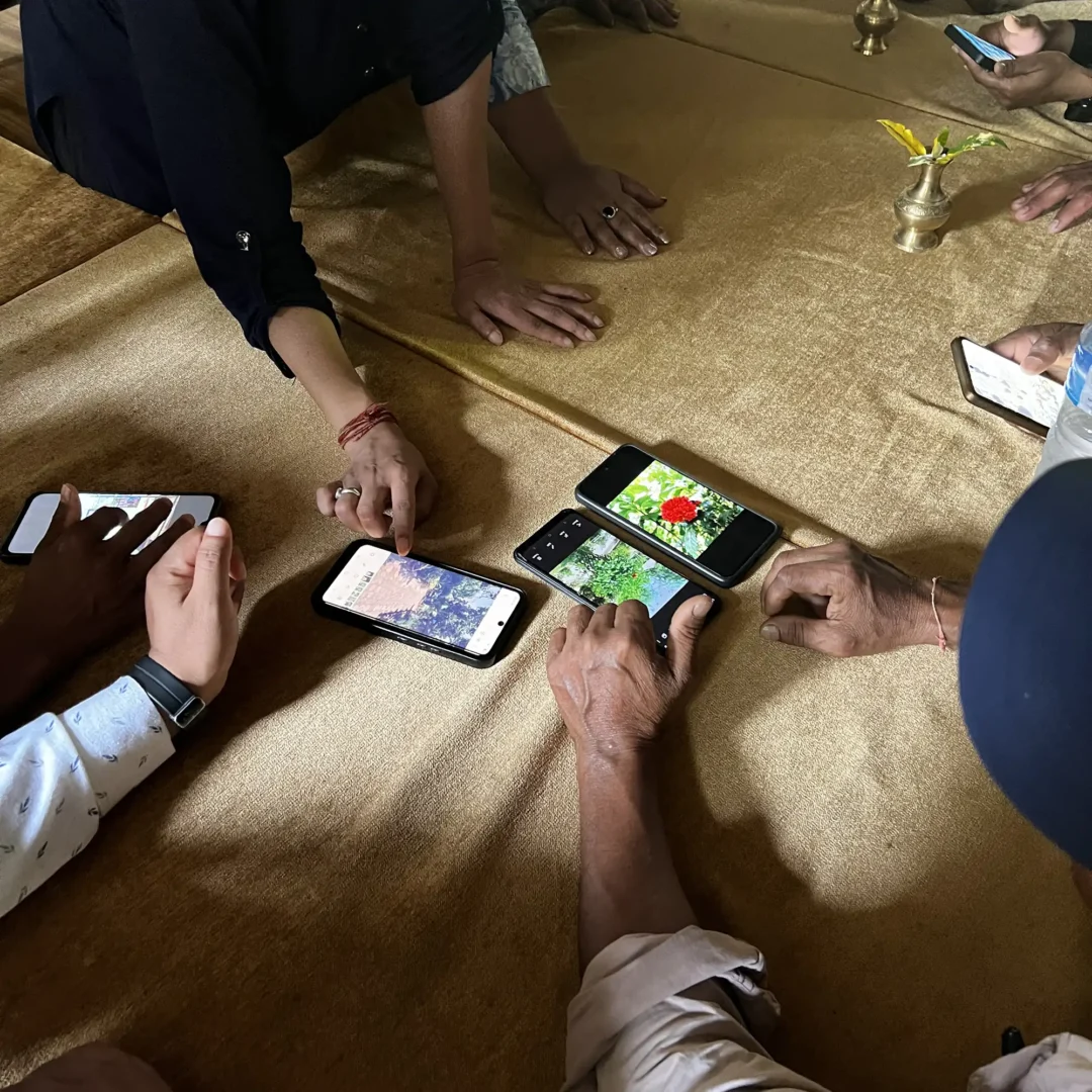 Workshop participants undergoing tailored digital literacy program