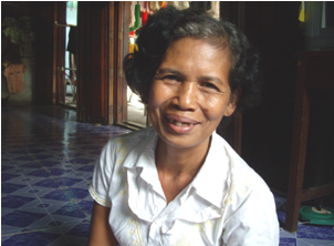  Phann Mon, a member of a Community Based Organization in Cambodia's southerwestern Koh Kong province.