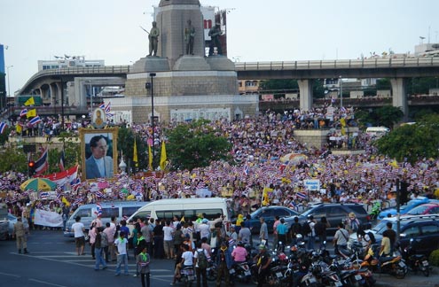 Thailandpoll Thailand protests in Bangkok