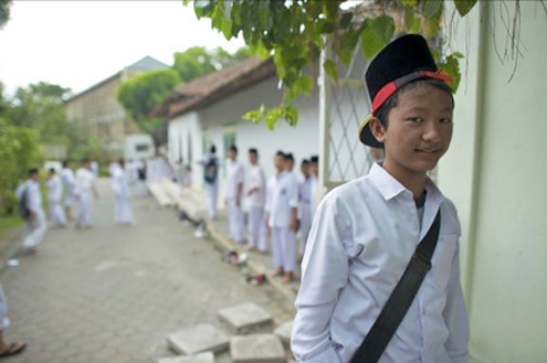 IndonesiaIslam2 Islamic student in Indonesia