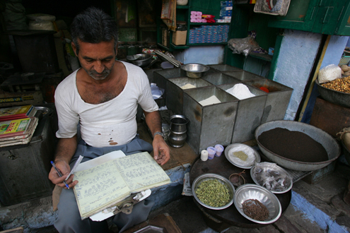 Indian shopkeeper
