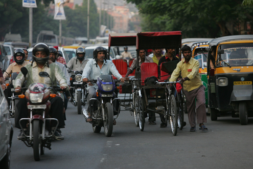India Street Scene