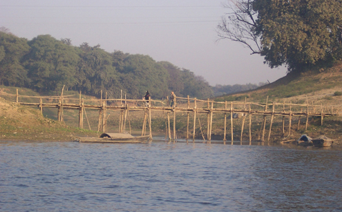 River in India