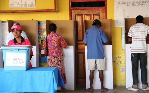 Timor elections