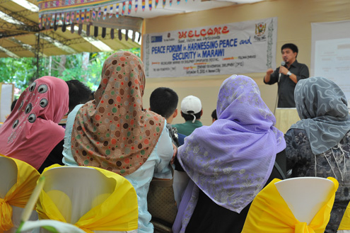 Peace Forum on Harnessing Peace and Security in Marawi City