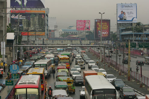 Manilasized Manila traffic