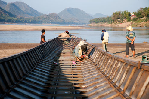 Boat Building Mekong
