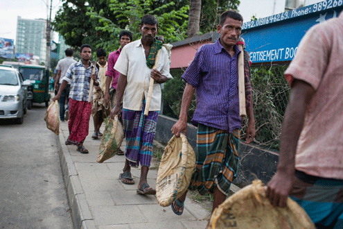 Dhaka laborers