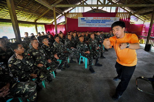 Rido training in Mindanao 