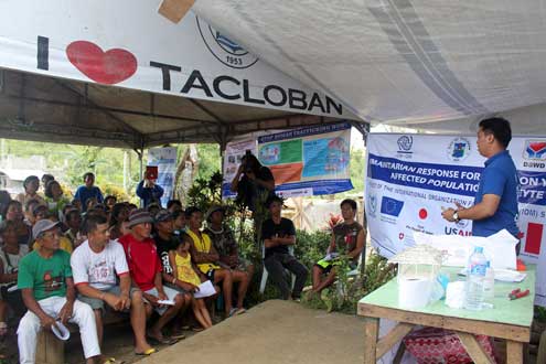 Tacloban relief efforts