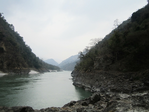 Kosi River near Barahkshetra, Nepal. Photo/Deepak Adhikari