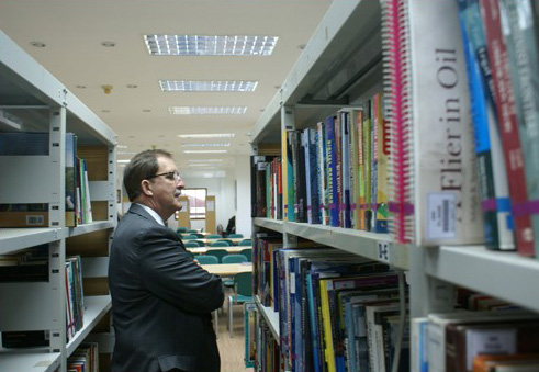 David D. Arnold at Library